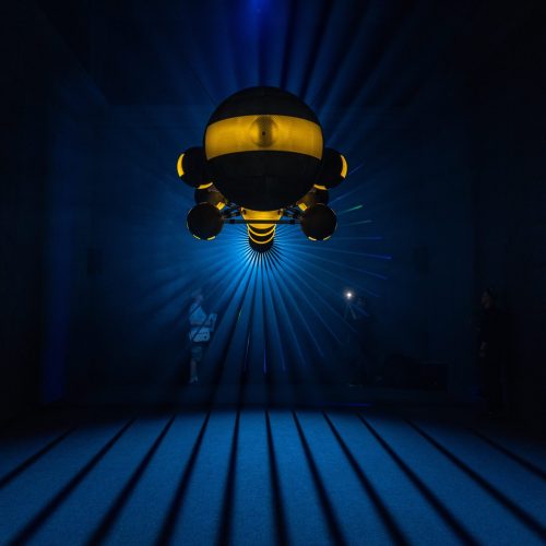 Gabi Breitenbach - "Space ship landing in Venice"